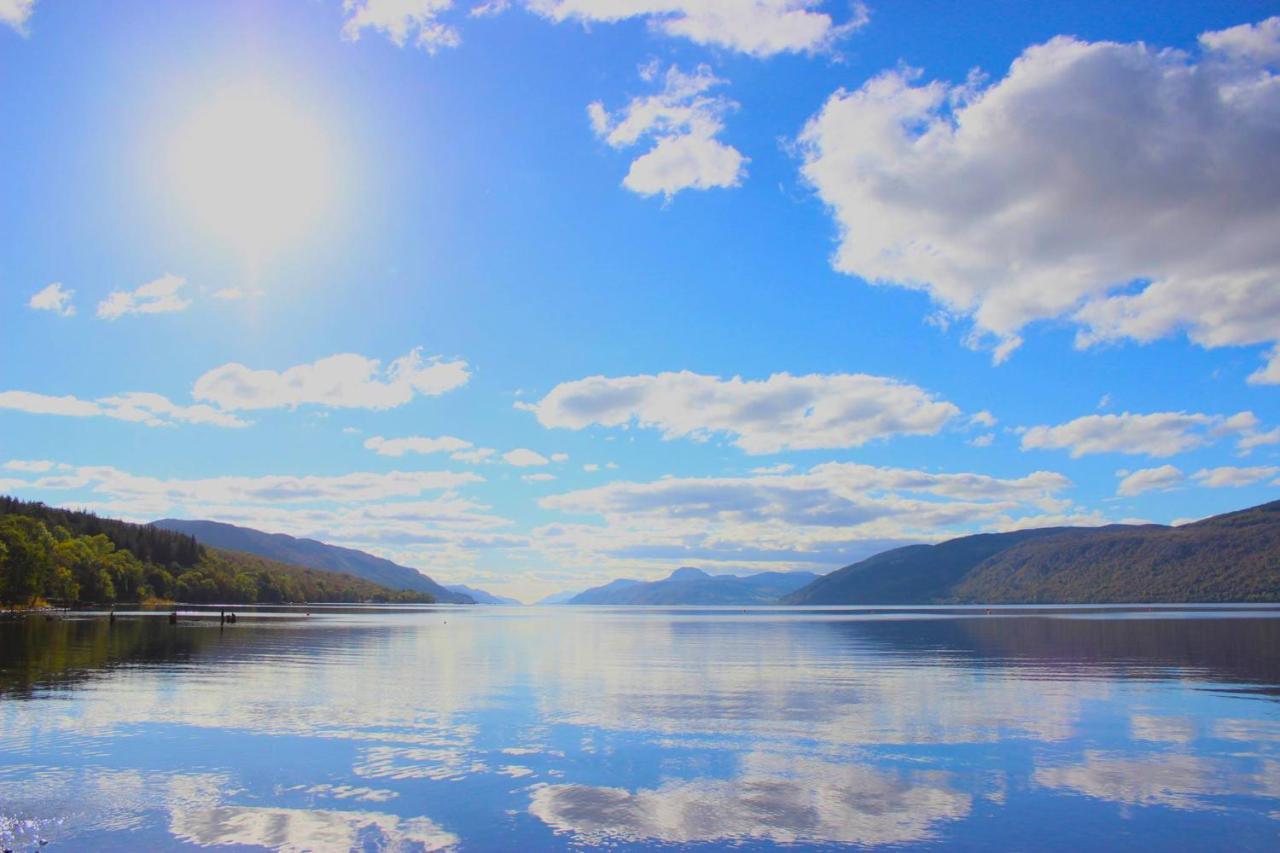 Loch Ness Highland Cottages With Partial Loch View Invermoriston Exterior photo